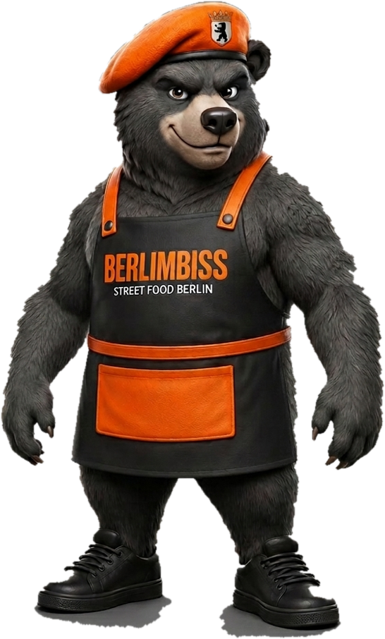 Biss, o mascote urso da Berlimbiss